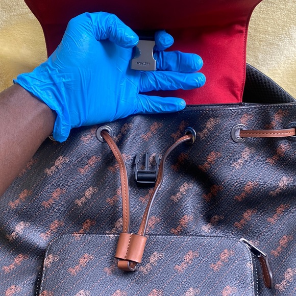 COACH LEATHER BACKPARK - Picture 9 of 16